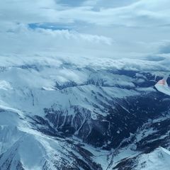 Verortung via Georeferenzierung der Kamera: Aufgenommen in der Nähe von Gemeinde Schmirn, 6154, Österreich in 4400 Meter